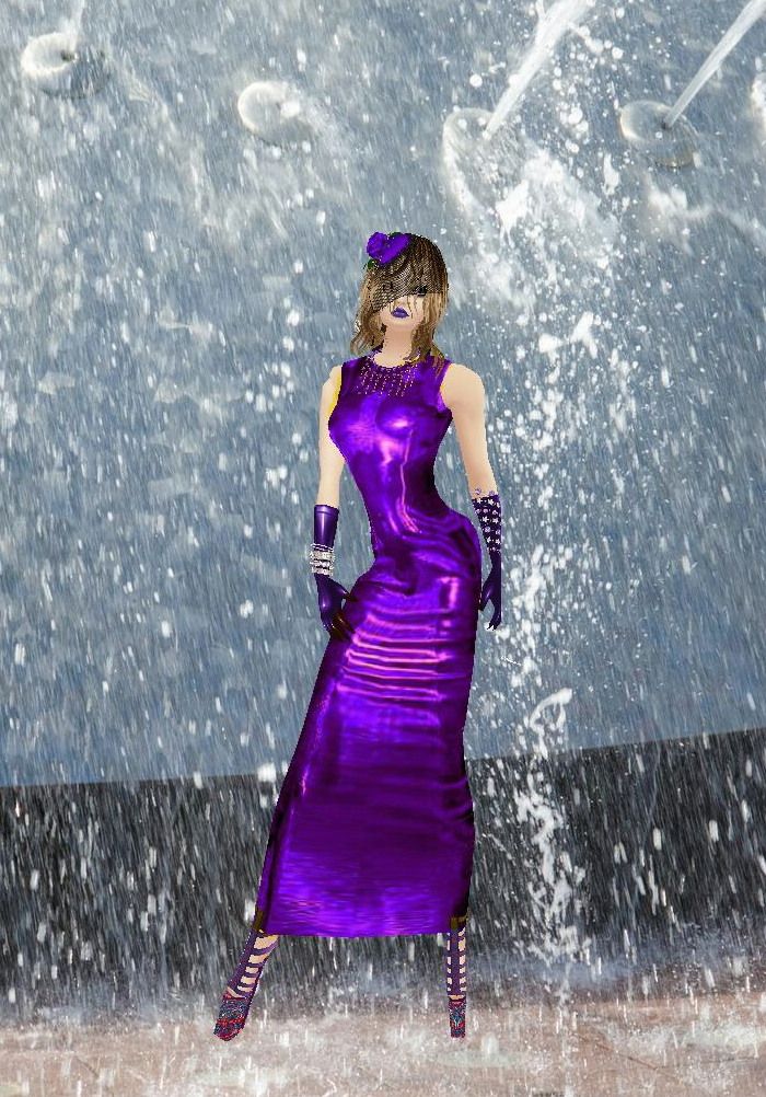 Purple Fountain