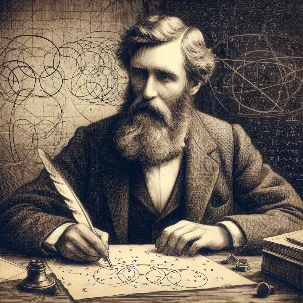 An old man wearing a giant hat that resembles a bannana, sitting down and holding a large grape with a dark backroud. 