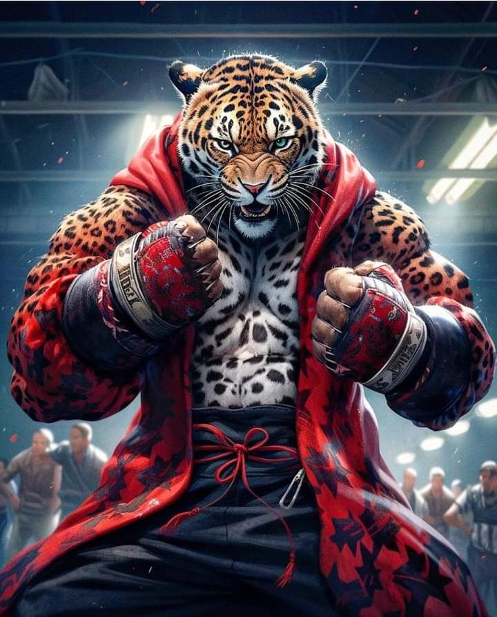 Lion cage warrior with an exterior."


