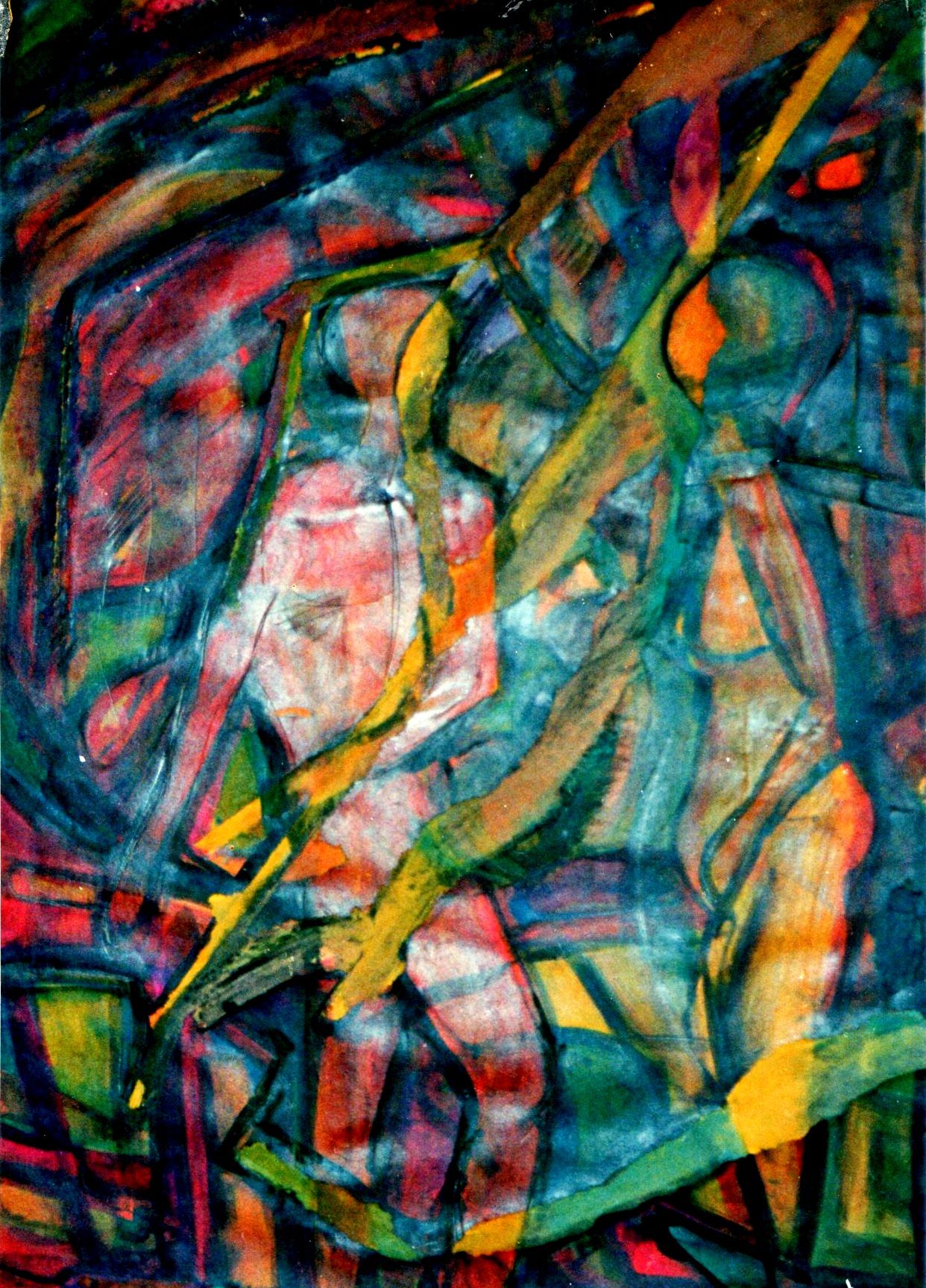 <lora:SuperHyperrealismFlx:1.0> <lora:-Omnious-:1.0> A vibrant orange cat stands with an arched back in a warmly colored field under a swirl...