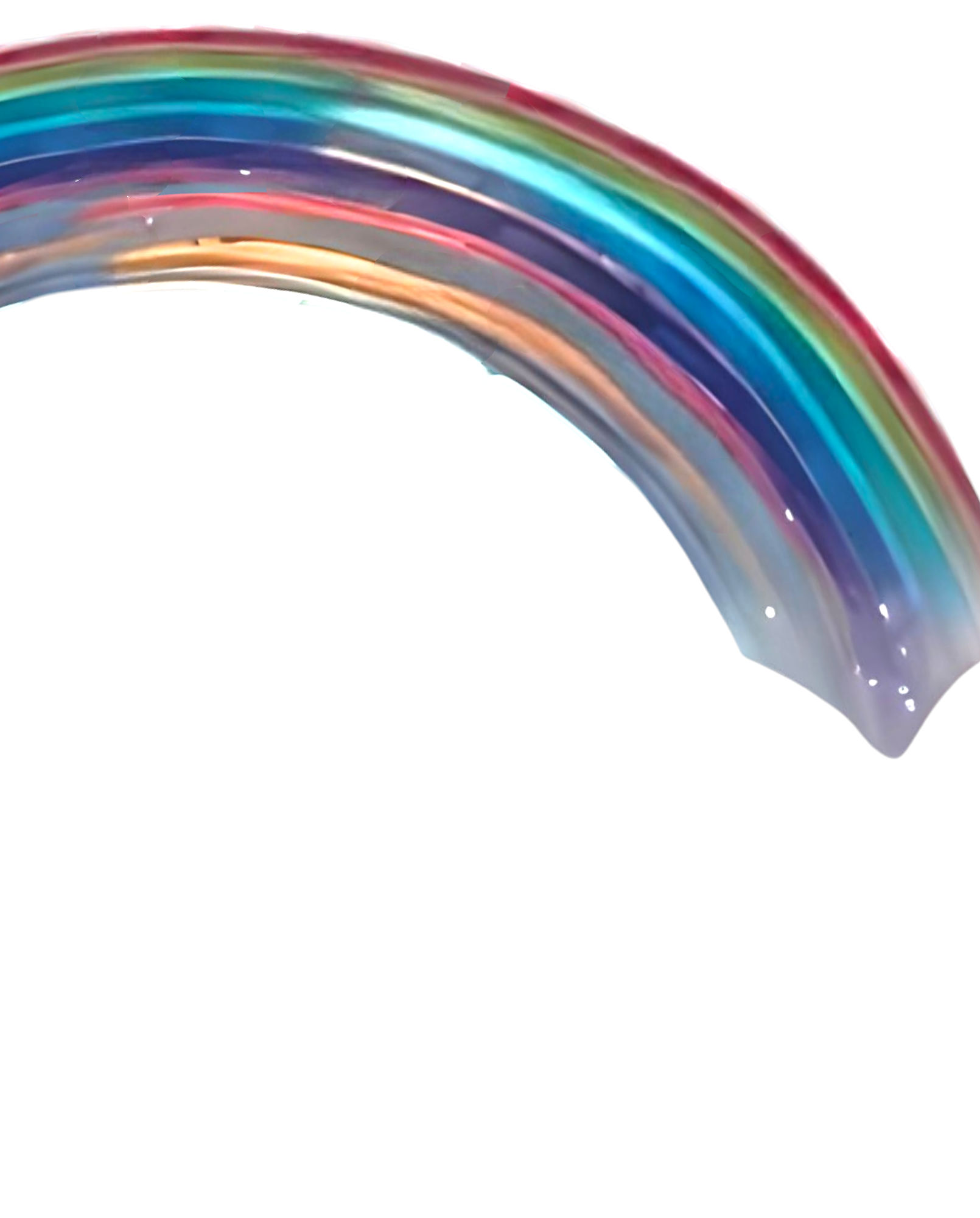 Digital airbrush artwork masterpiece rainbow, inspired by the styles of Jasmine Beckett Griffith, Luis Royo, Carne Griffiths, and WLOP. Intr...