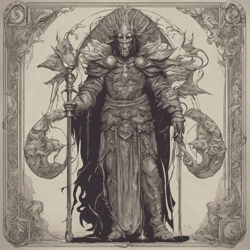 Fortuna - Goddess of Fortune (True Neutral):

Fortuna appears as a regal figure, draped in golden robes with a crown of stars. She carries a...