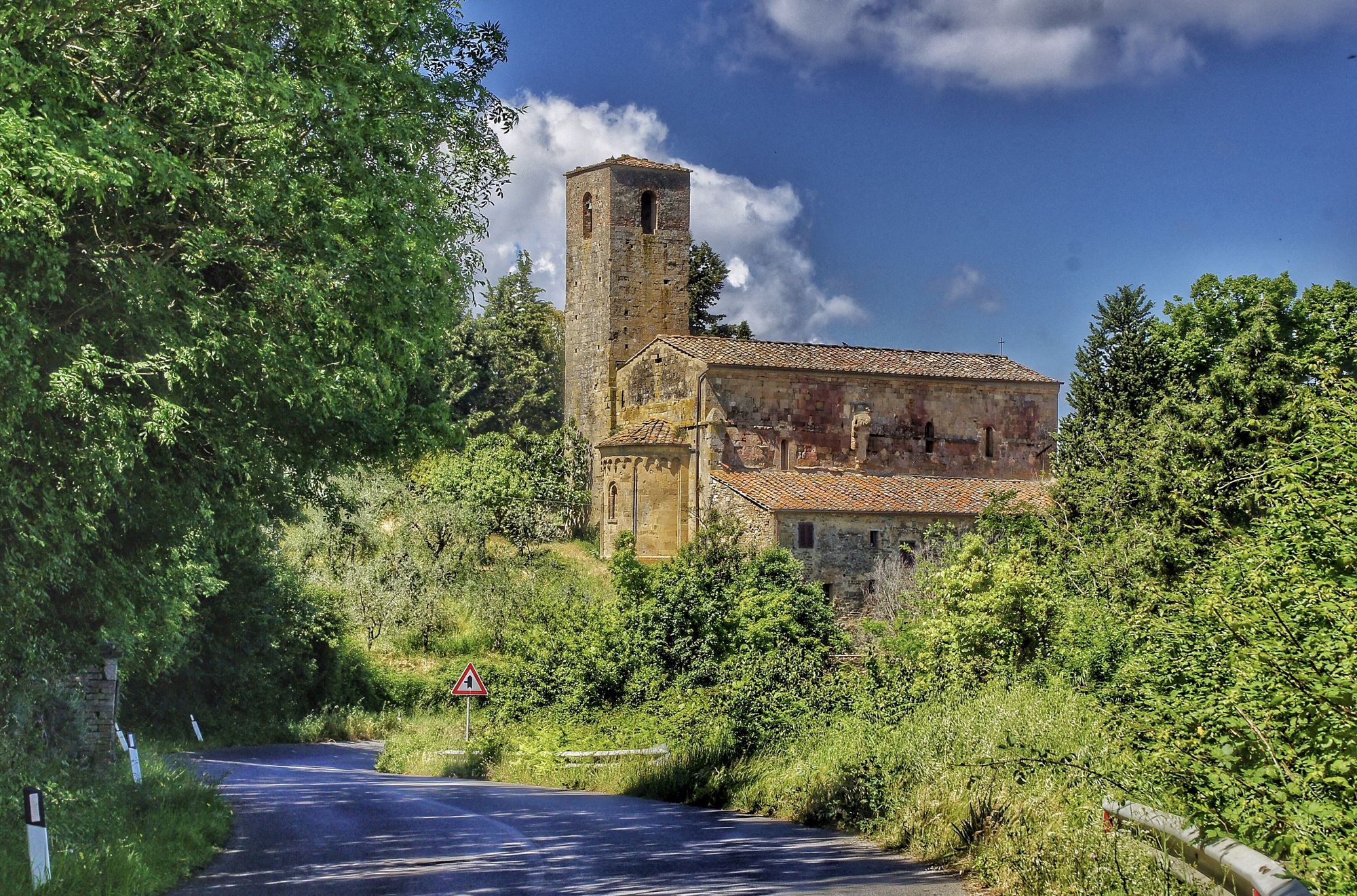 A church in Tuscany