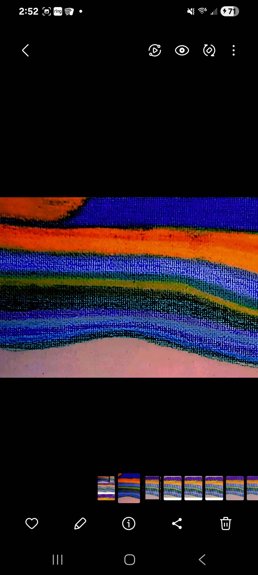 <lora:Eye of the Storm:1.0> The Sky starting to change colors, colorful, but strange, 