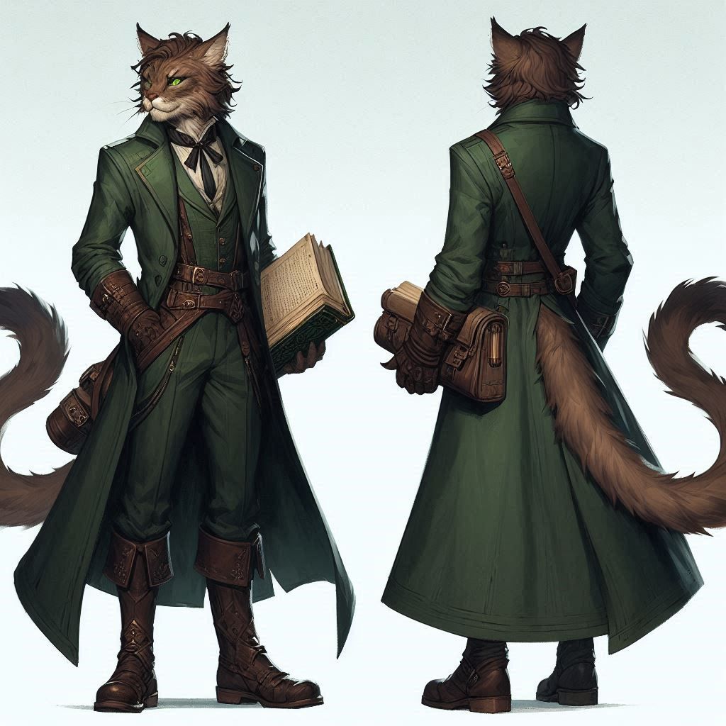 Malek - Catfolk Thaumaturge