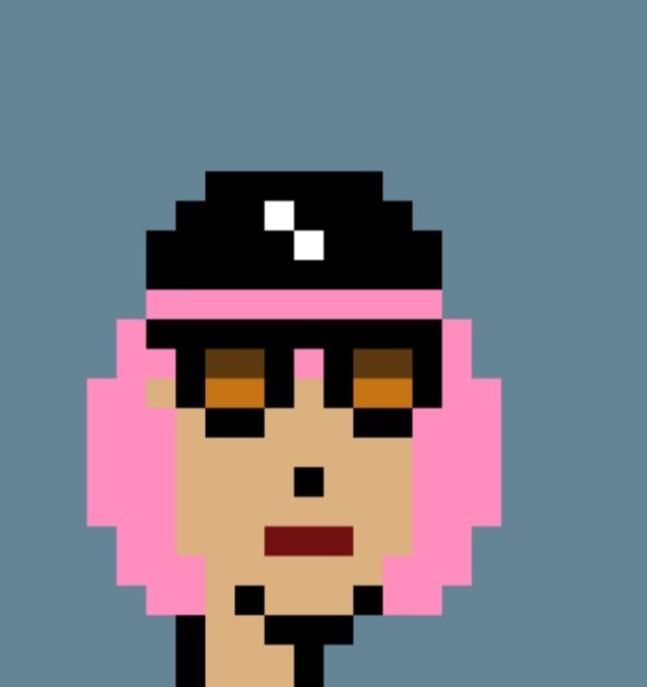Pixel art he have a glasses