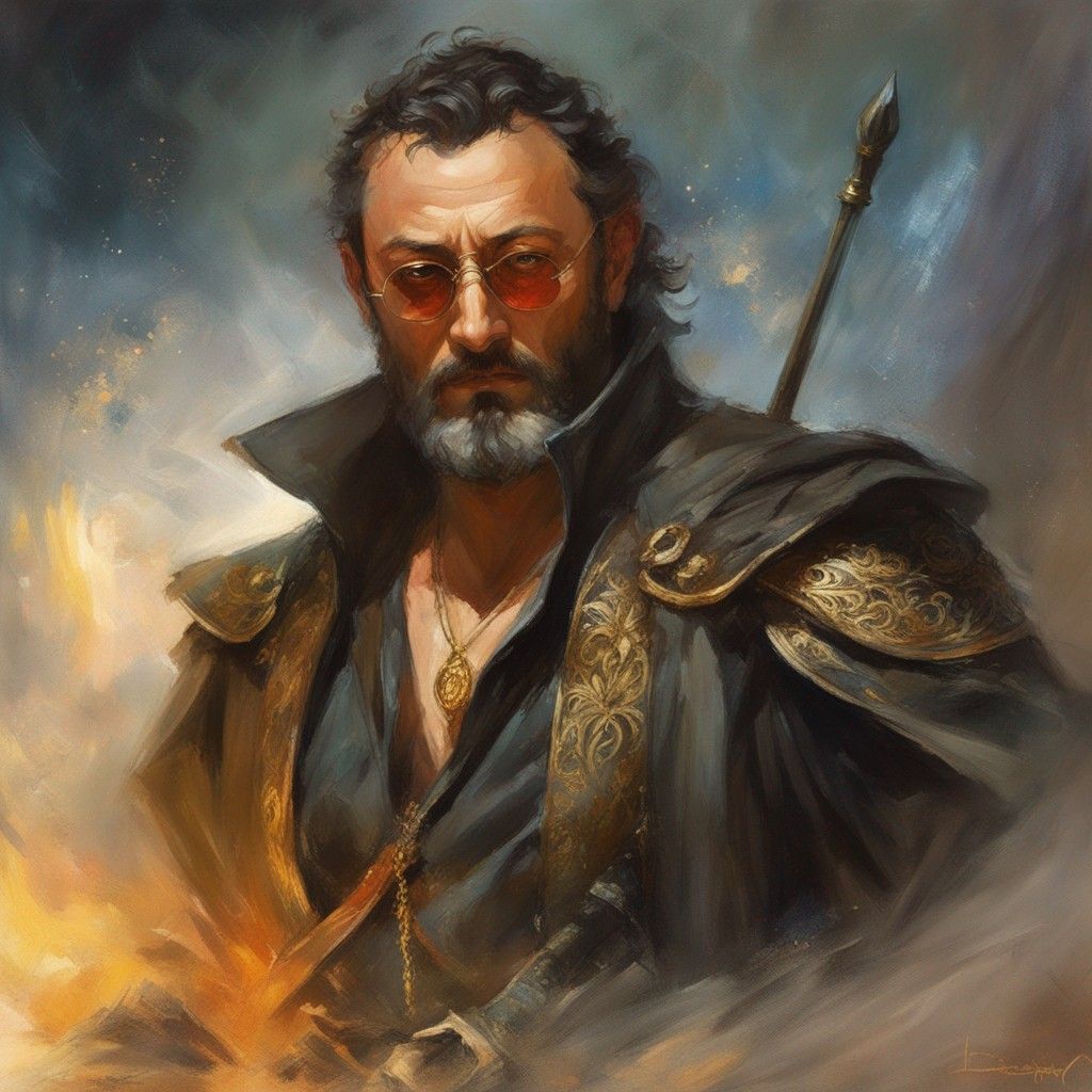 Jean Reno in dark fantasy movie "Leon"