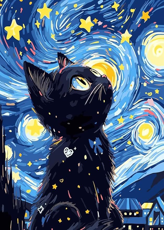 Starry... Cat?? ✨🐈‍⬛