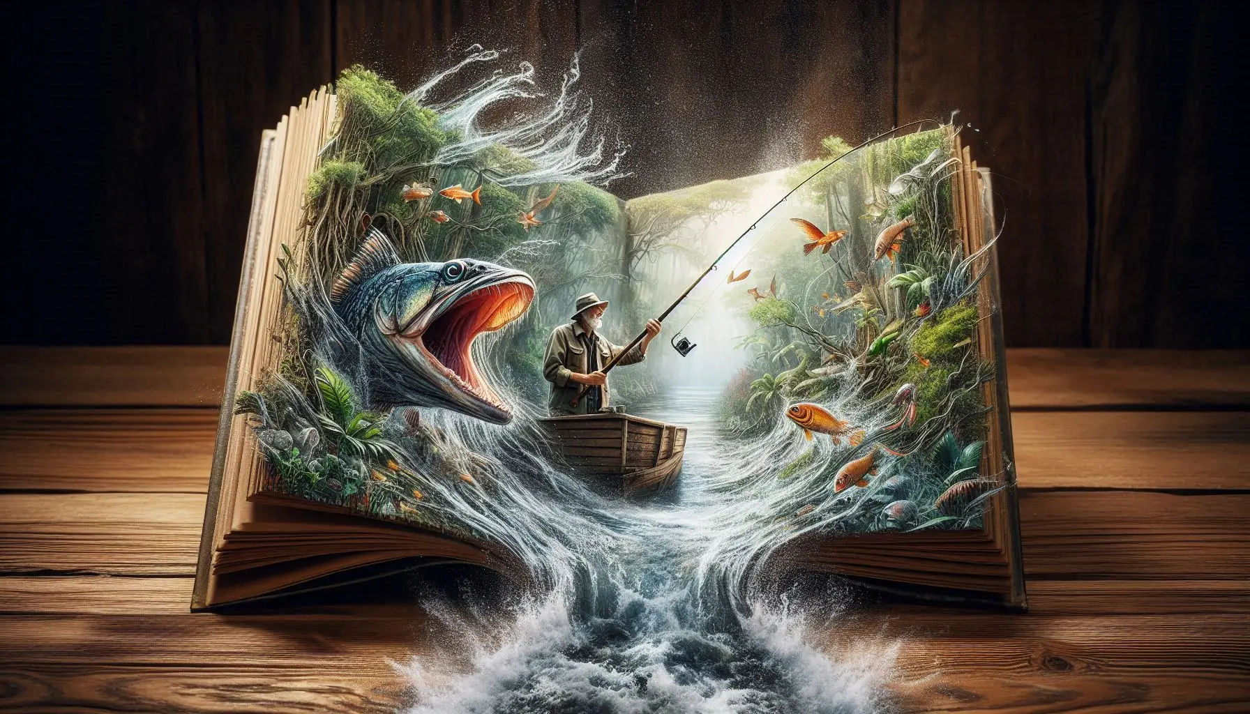 Fishing book stories