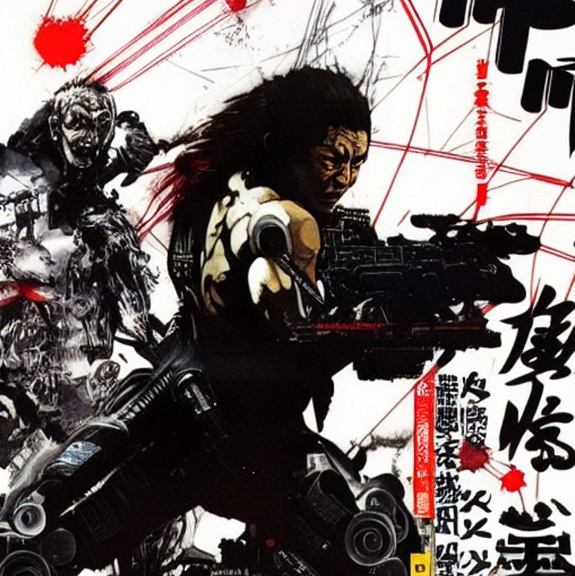 yoji shinkawa style - Takeshi Kitano