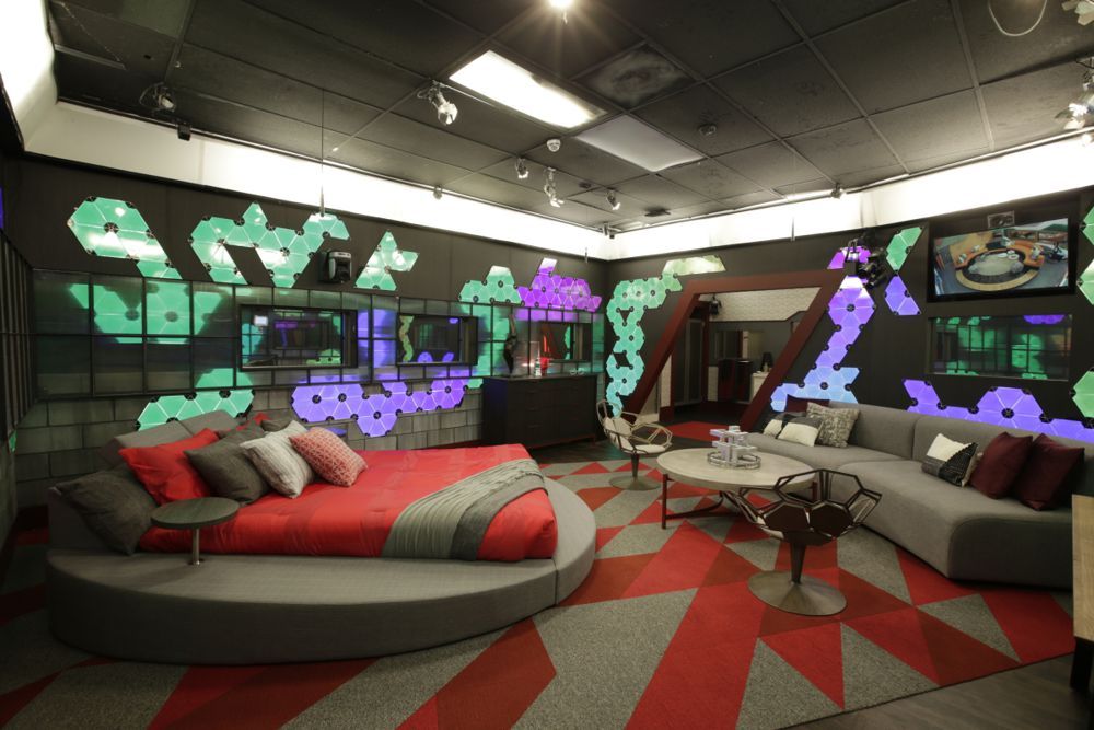 Oval Office in the Whitehouse themed Master Bedroom Head of Household Bedroom Suite in The American Big Brother House 