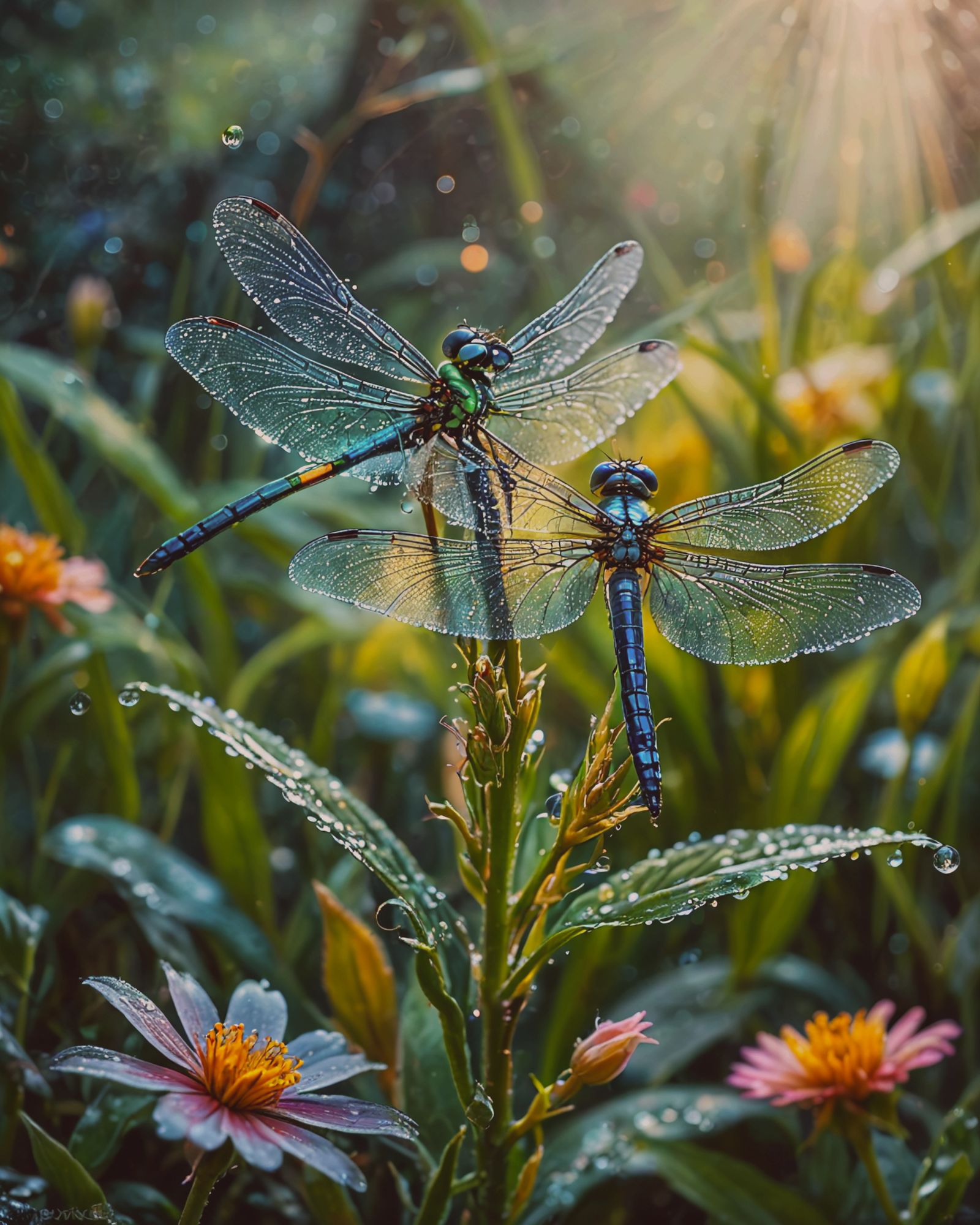 An old raggedy doll in a creepy dark attic. 