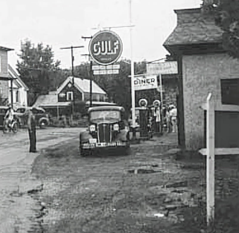 Abandoned town with one family remaining. He runs the bar, she runs a general store gas station and PO their hound dog and other dogs and ca...