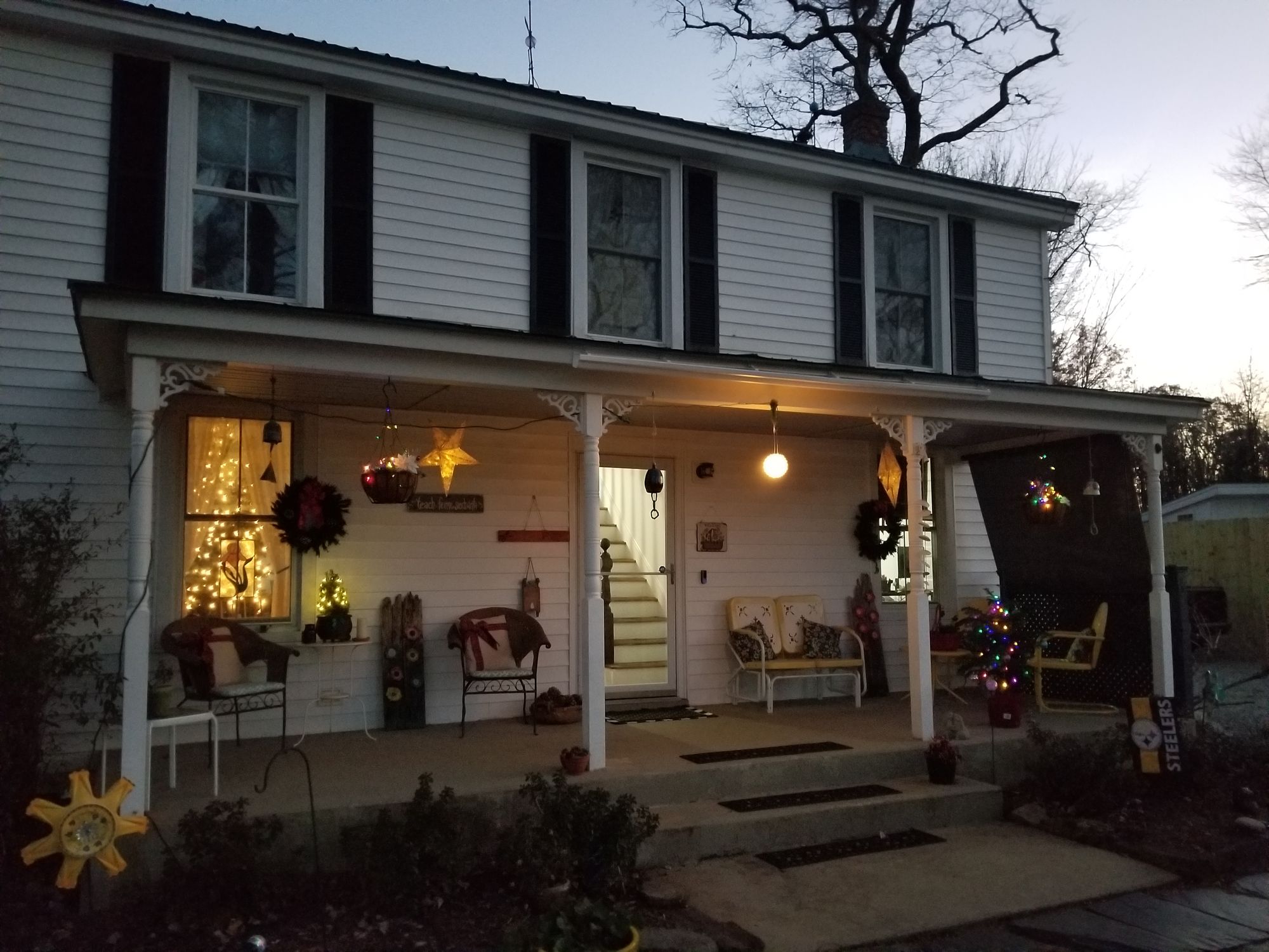Farmhouse watercolor
