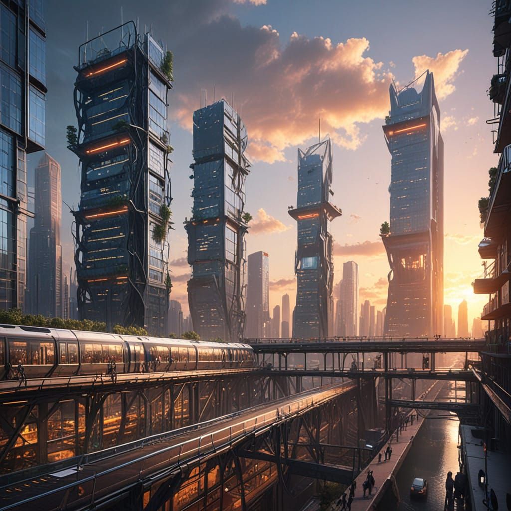City based upon the book Altered Carbon by Richard Morgan