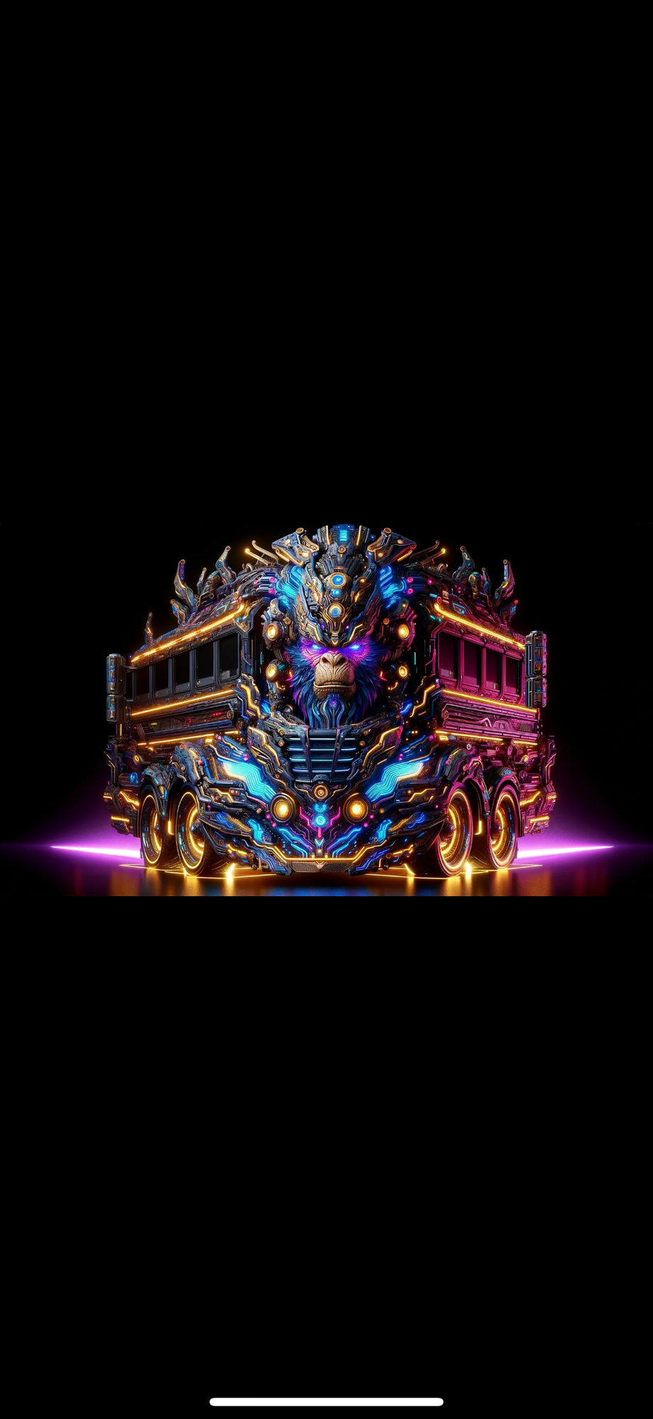 Create Bus made out of Unconditional Love, riding with Canabis, Phanter, Pheonix, Dolphin , more animals 