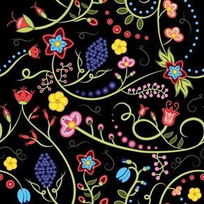 Flower pattern design 