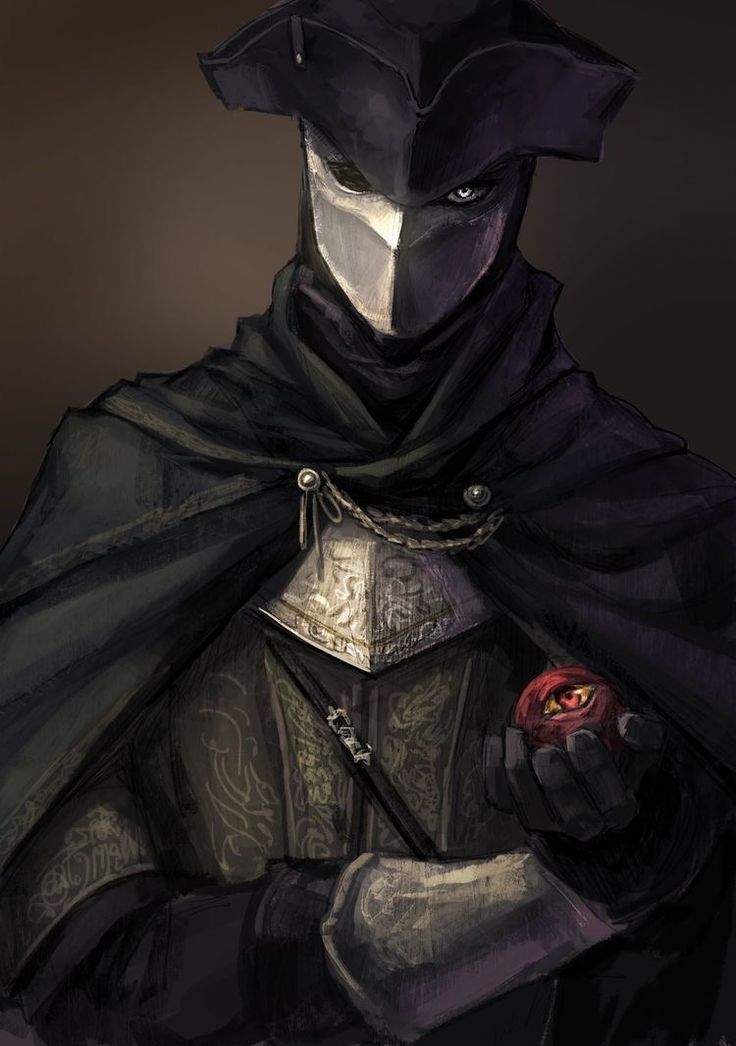 Close-up portrait of a dark fantasy stylised  slender anthropomorphic long eared great horned owl ninja Sekiro anti-hero protagonist with in...