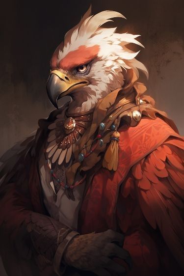 Dark fantasy stylised anthropomorphic long eared great horned owl ninja Sekiro anti-hero protagonist with intense eyes dark plumage and whit...