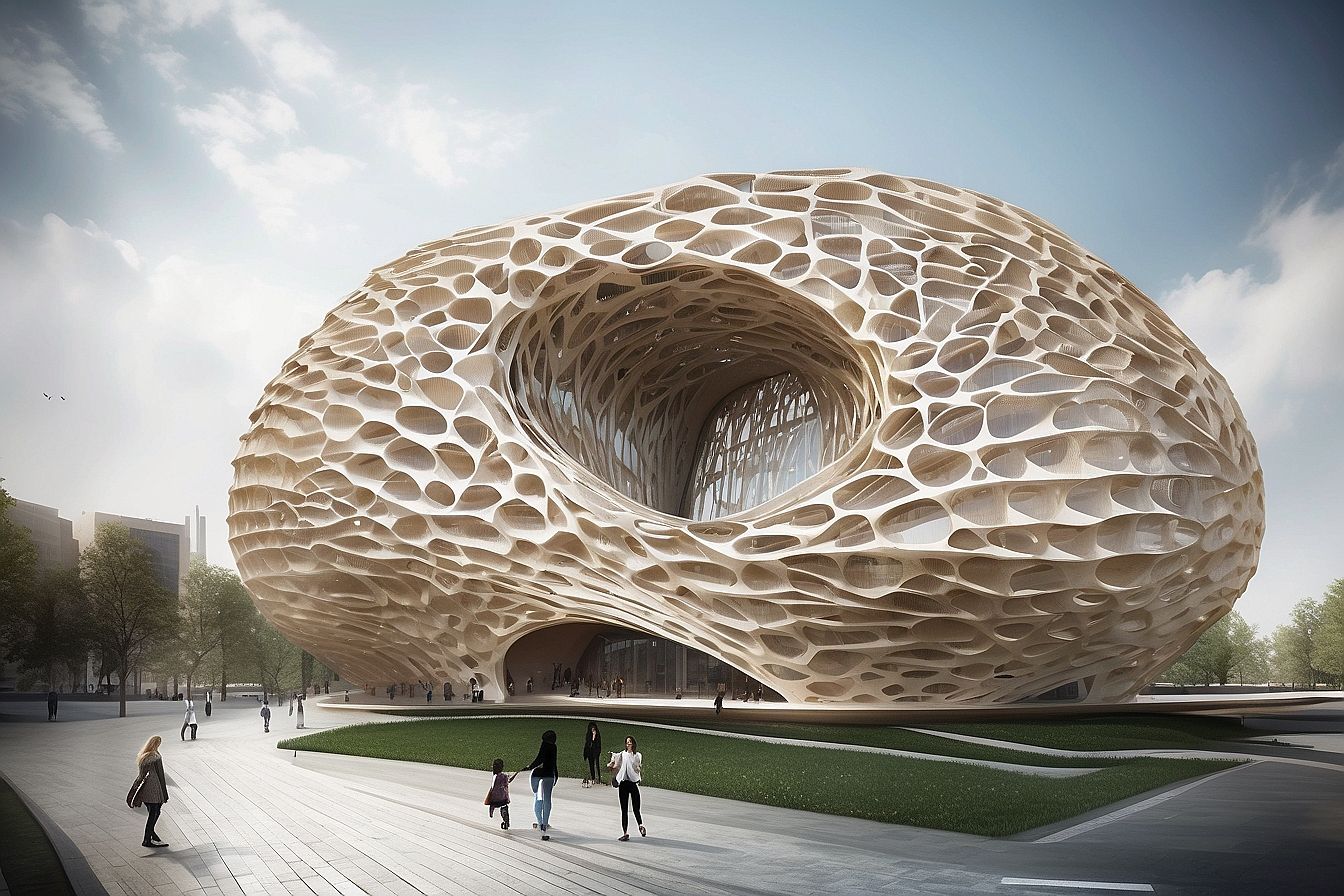 New Rochdale City Council building...