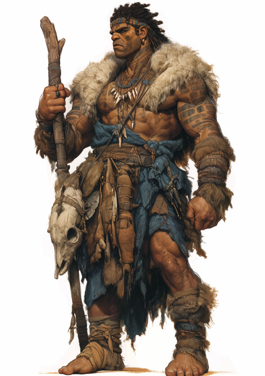 Bork, barbarian warrior