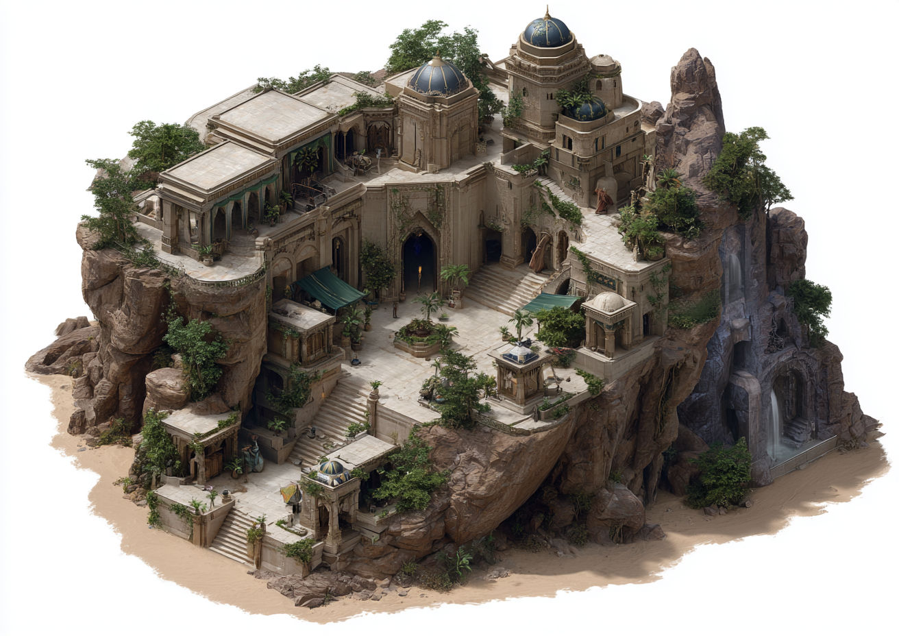 Desert village (variant 2)