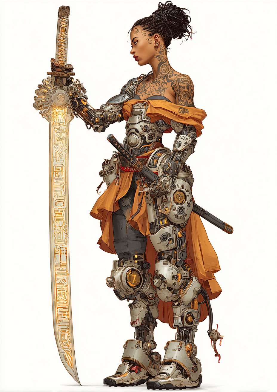 a female space samourai 01