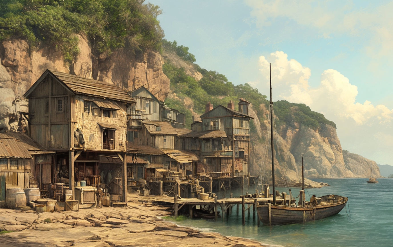 Villaverde, a small pirate settlement (version 2)