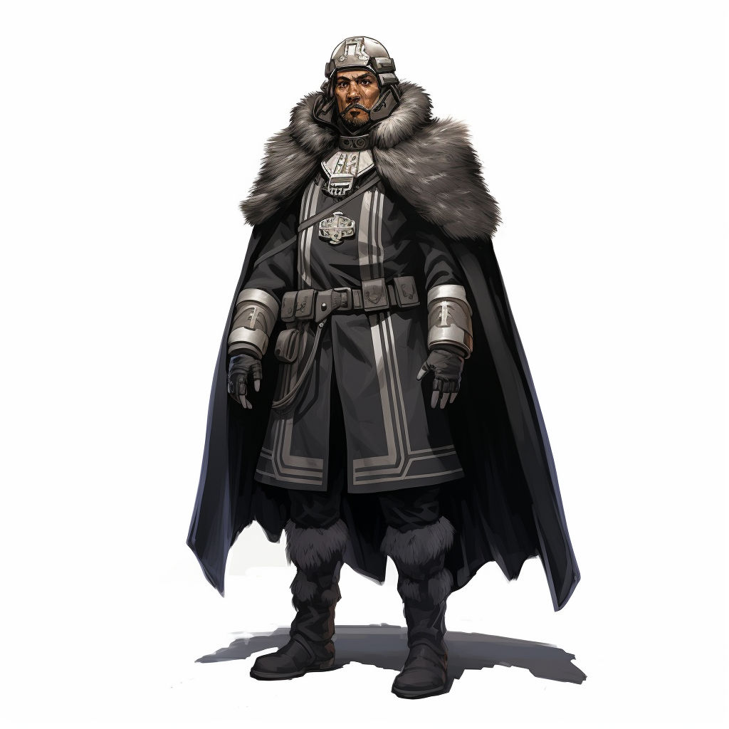 a futuristic winter soldier