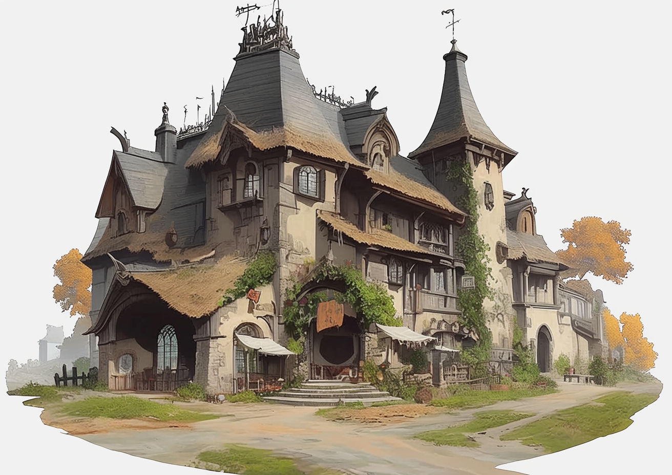 A cozy mansion (variant 4)