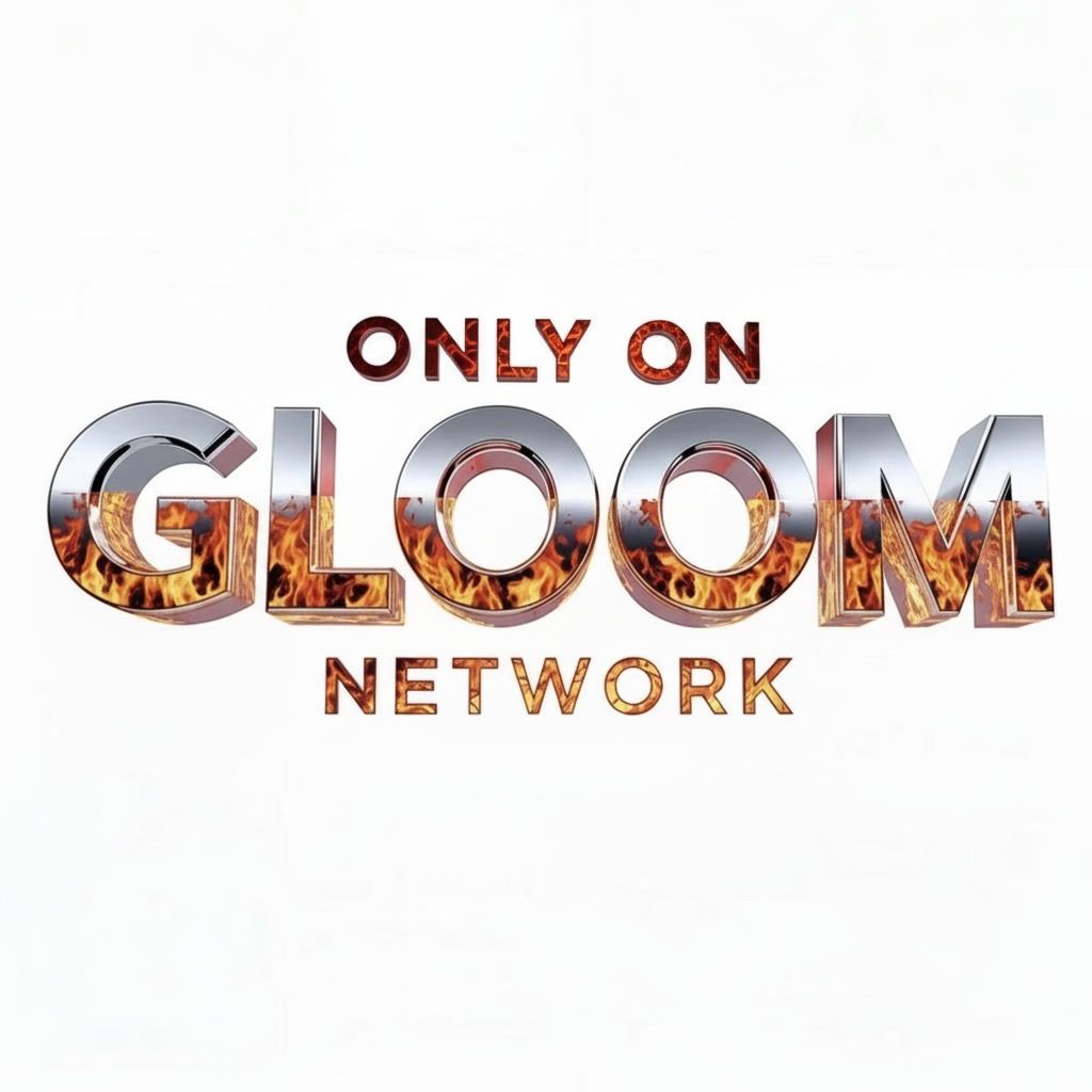 Match the overall design and style of the word “GLOOM” rendered in a clean polished variation, a bold clean modern serif, 3D extruded metall...