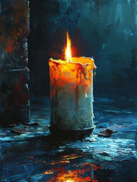 life goes on as long as the candle burns.