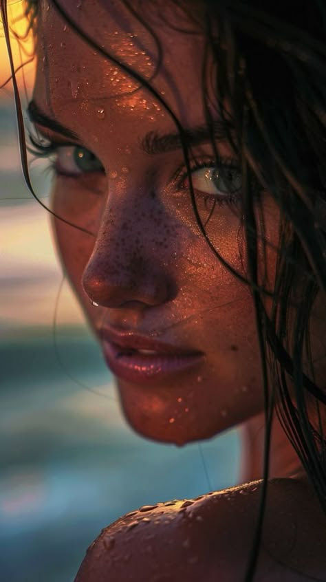 Digital painting, image within image, super realistic red and white pencil sketch, very detailed delicate female eyes in the style of Sergio...