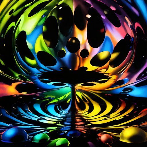 <lora:Psychedelic Alchemy:1.0>  Psychedelic Orb on Colorful Pattern,
A vibrant, colorful sphere sits atop a psychedelic pattern with radiati...