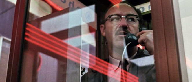 Gene Hackman as Harry Caul in Francis Ford Coppola's 1974 neo-film-noir masterpiece, The Conversation."