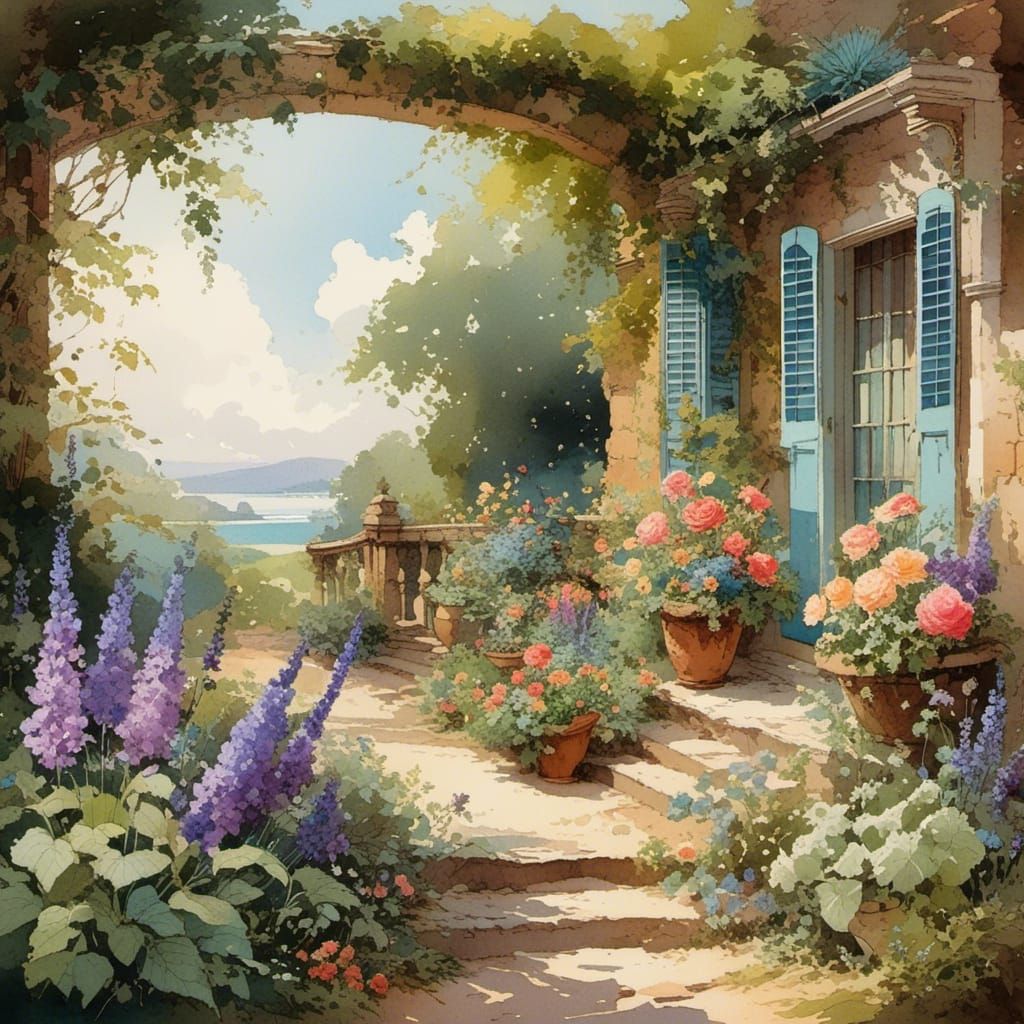 The Good Witch's Cottage, and Lighthouse