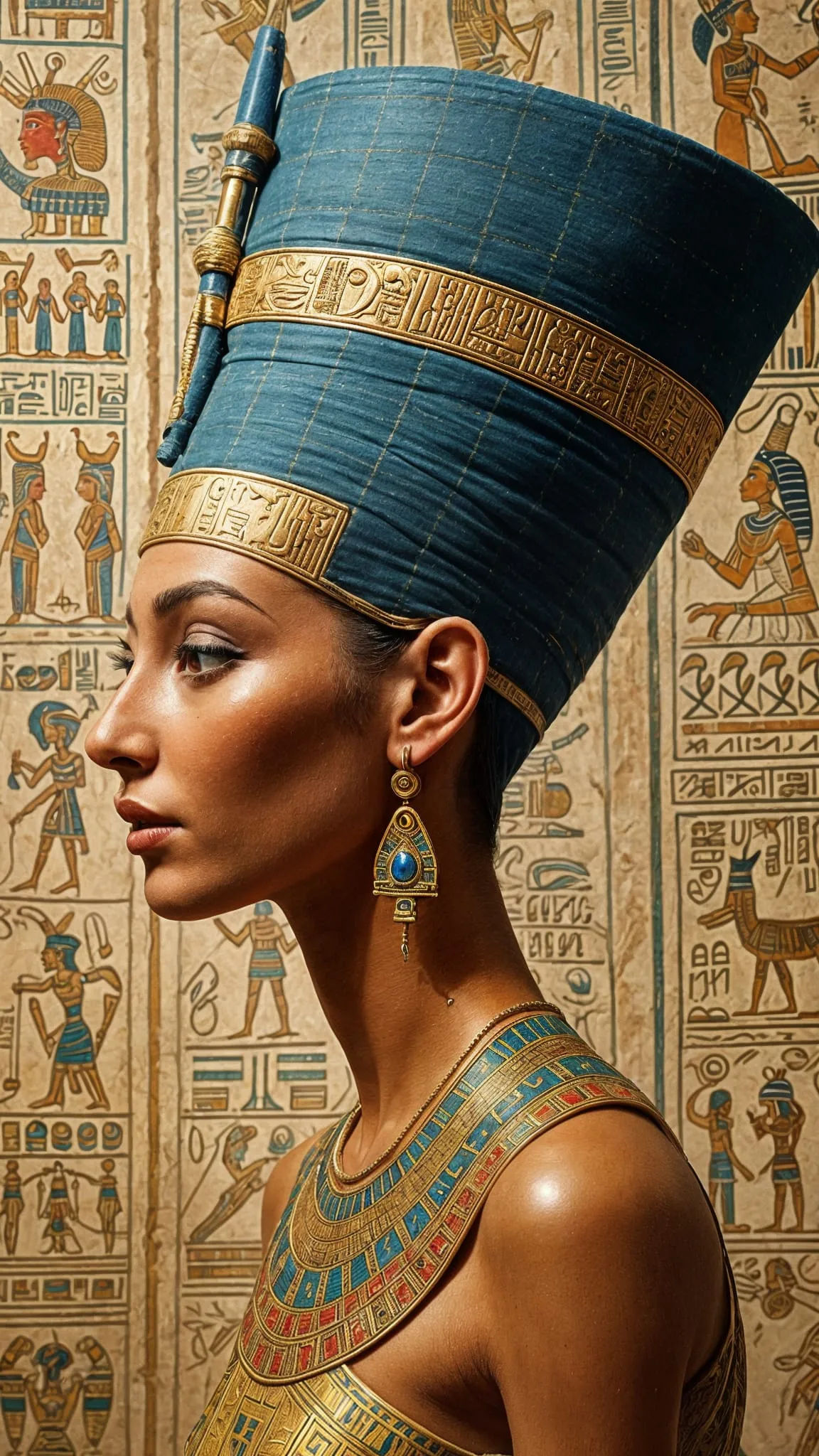 Make her beautiful radiant and warm smile to captivate and greet her visitors, with regal grace and human warmth.