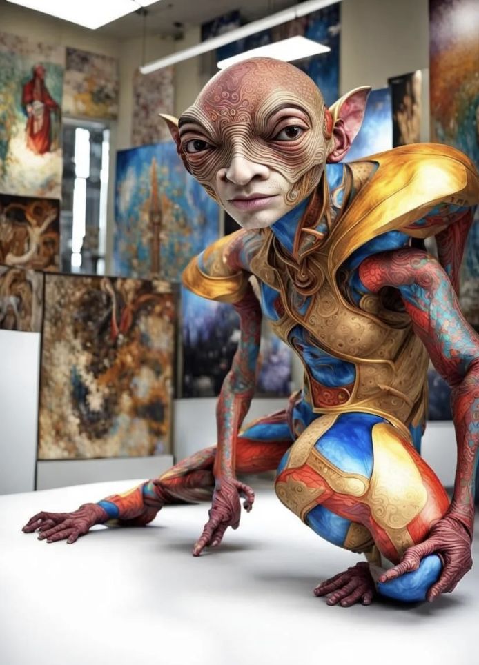 professional photography photorealistic aliens are beautiful unusual fantastical strange and complex some are bipedal others have different...