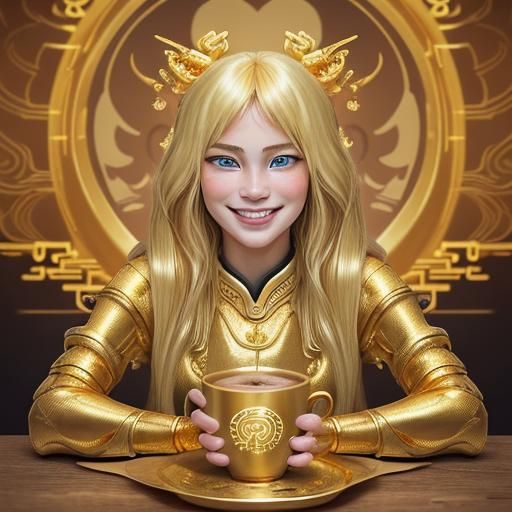 hyper-realistic fantasy art featuring (smiling Scarlett Johansson in dreamlike scenes, often with coffee:1,5). Utilizing Unreal Engine 5 and...