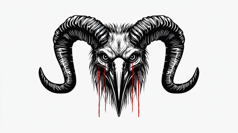 Make background black
And Draw the eyes as if they have shadows in them and are invisible and completely black.