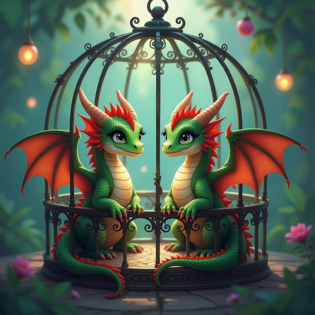 unca coda lunga con una scaglia rotta