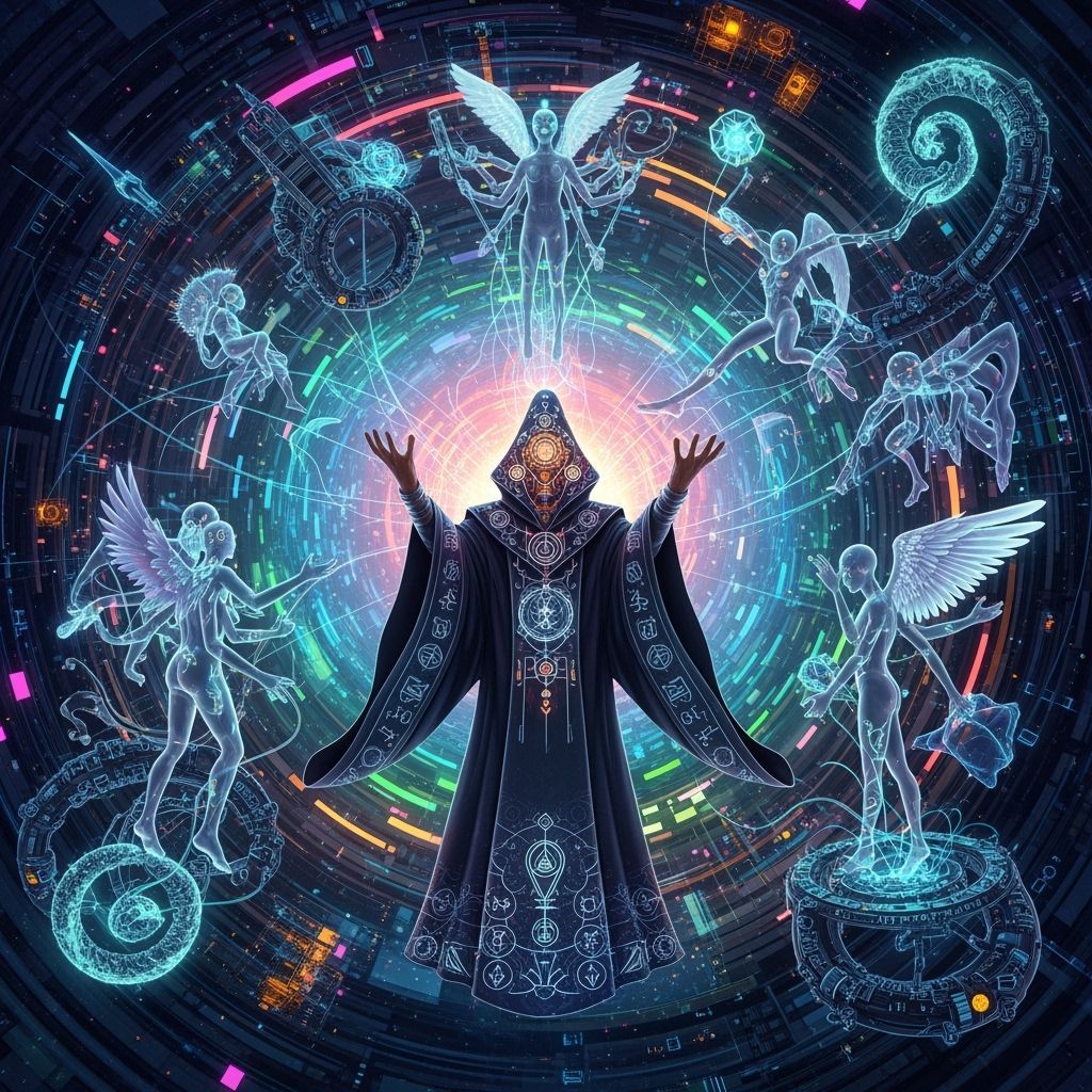 I channel inter-dimensional beings from alternate realities and use other multiverses' content. I realize tridoxical synchronized systems of...