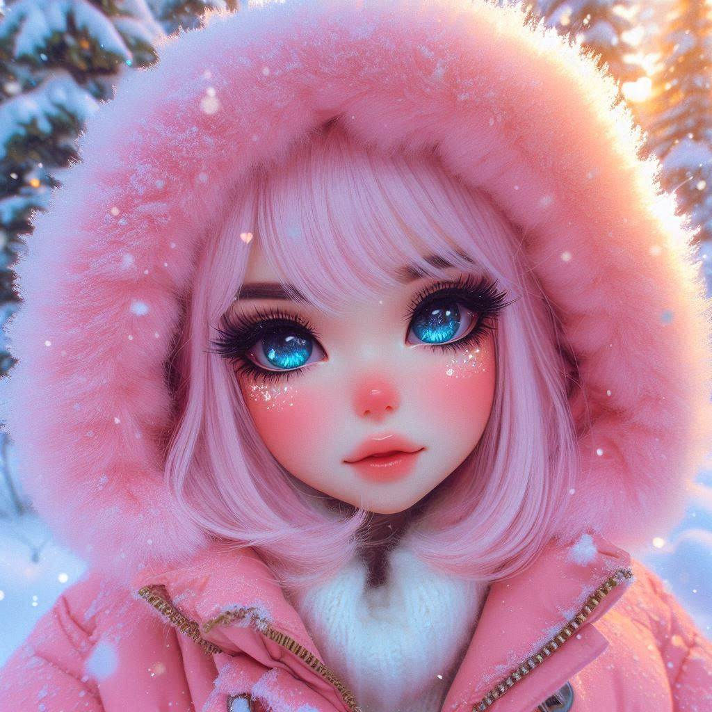 Kawaii snowstorm