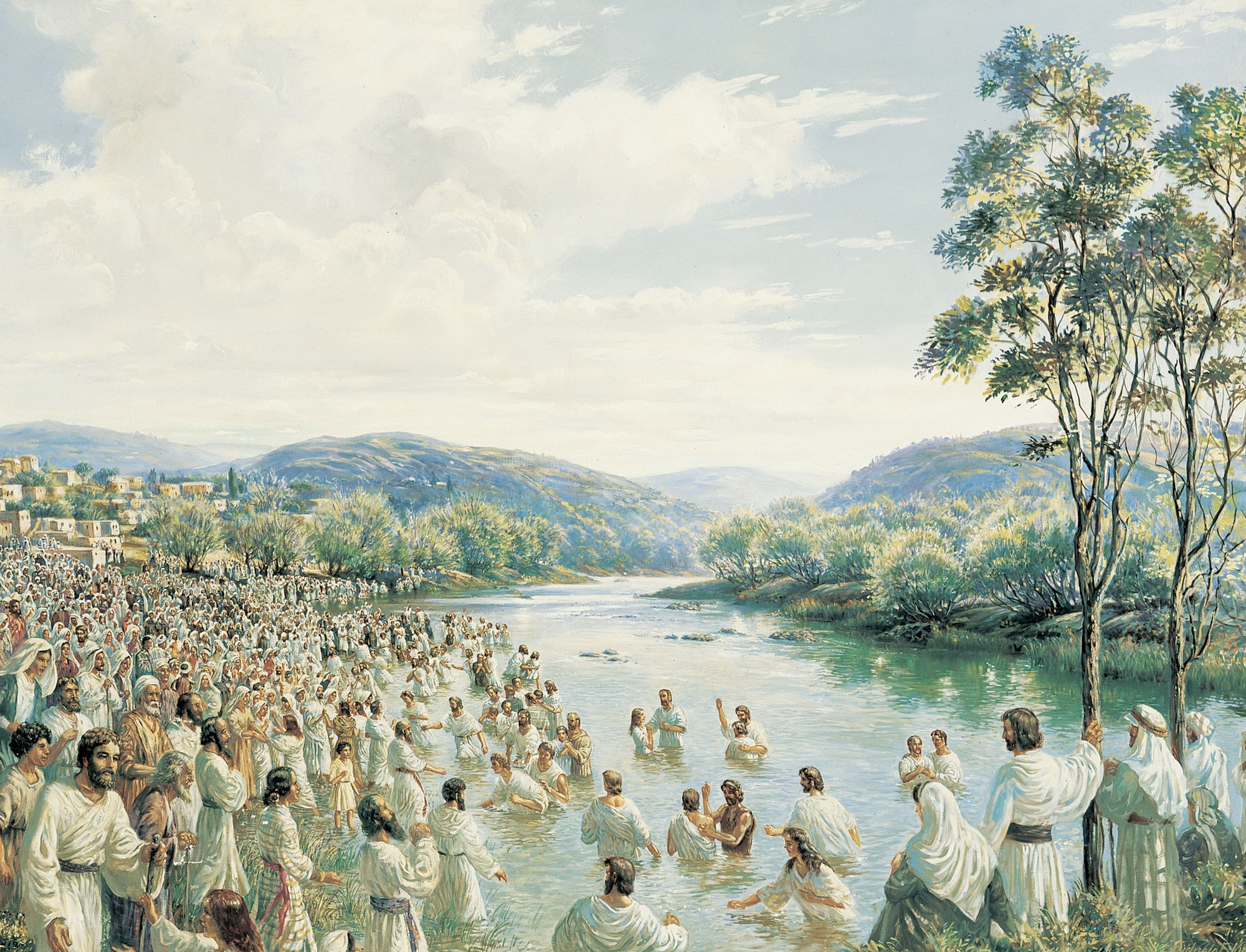 3000 Baptized at the Day of Pentecost