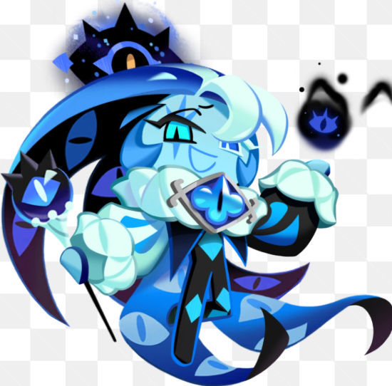 shadow milk cookie from Cookie run kingdoms