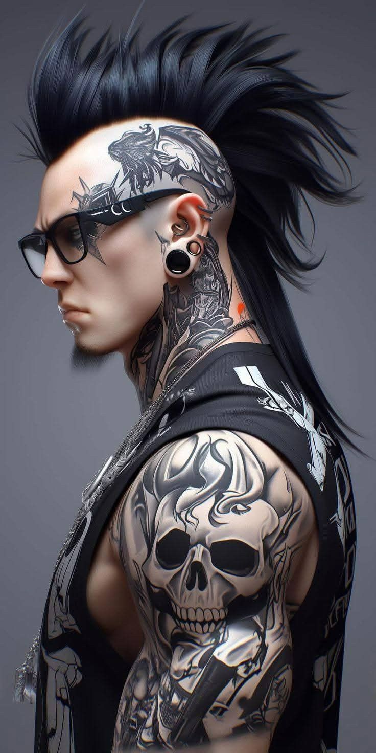 <lora:Epic Sci Fi Flux:1.0> <lora:Earth and mystic:1.0> <lora:Murraypunk Flux:1.0> <lora:Double Photoreal v2:1.0> A profile view showcases a...