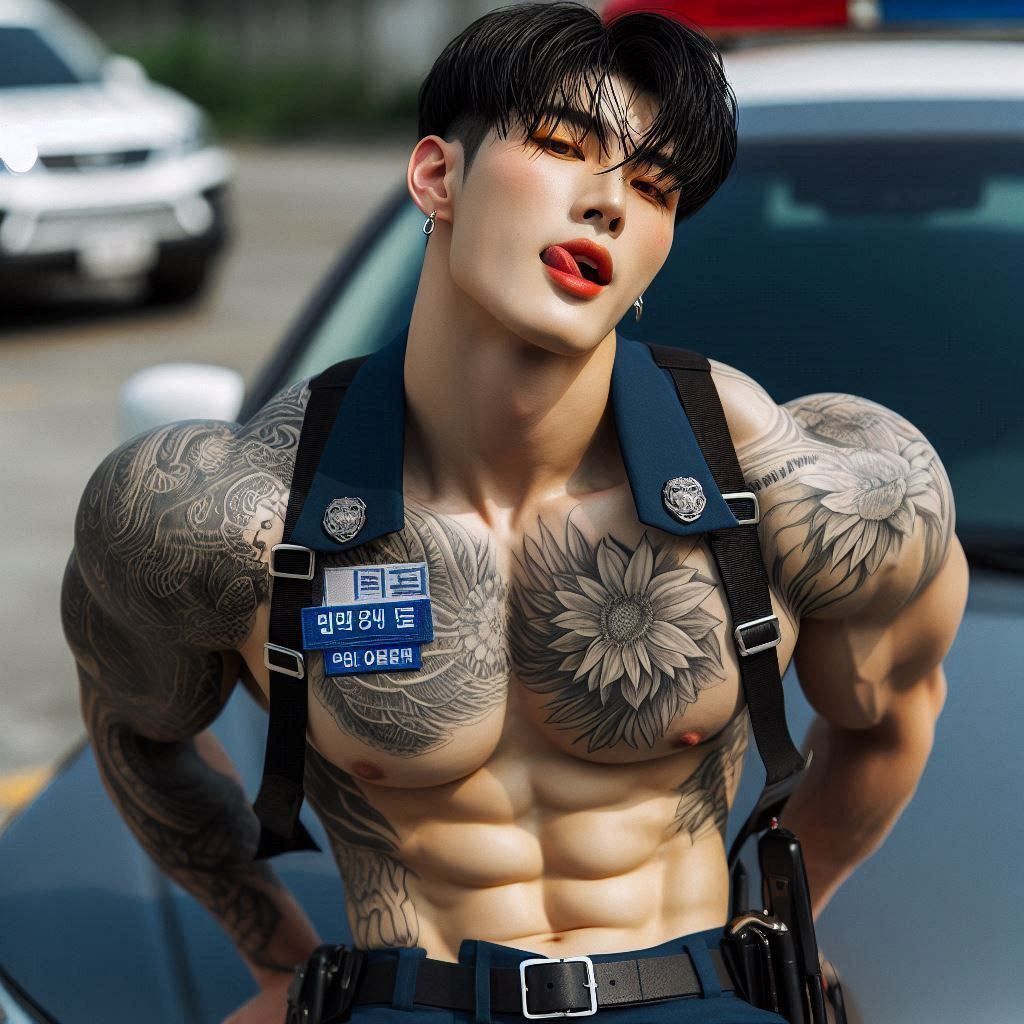 <lora:Murraypunk Flux:1.0> <lora:EtherealVisionsFlux:1.0> <lora:Flux Vivid Visions:1.0> <lora:Double Photoreal v2:1.0> A muscular Asian man,...