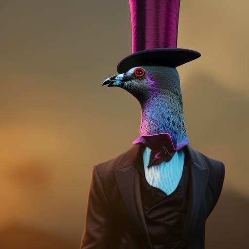 Pigeon_InTheTophat