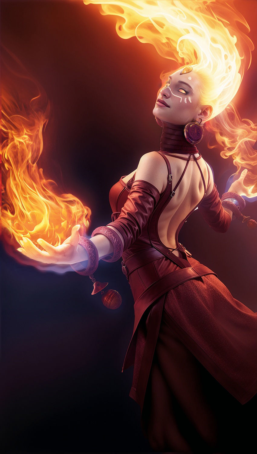 Lina Arcana (Dota2)