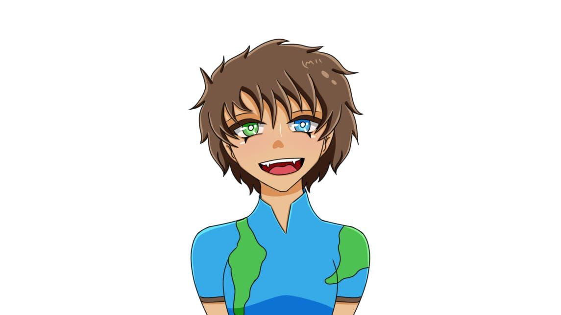 colocar a personagem no formato live action de dark fantasy 